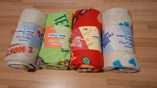 4 Plaid Brandani Acqua e Sapone