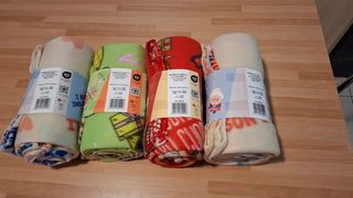 4 Plaid Brandani Acqua e Sapone