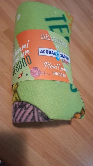 4 Plaid Brandani Acqua e Sapone