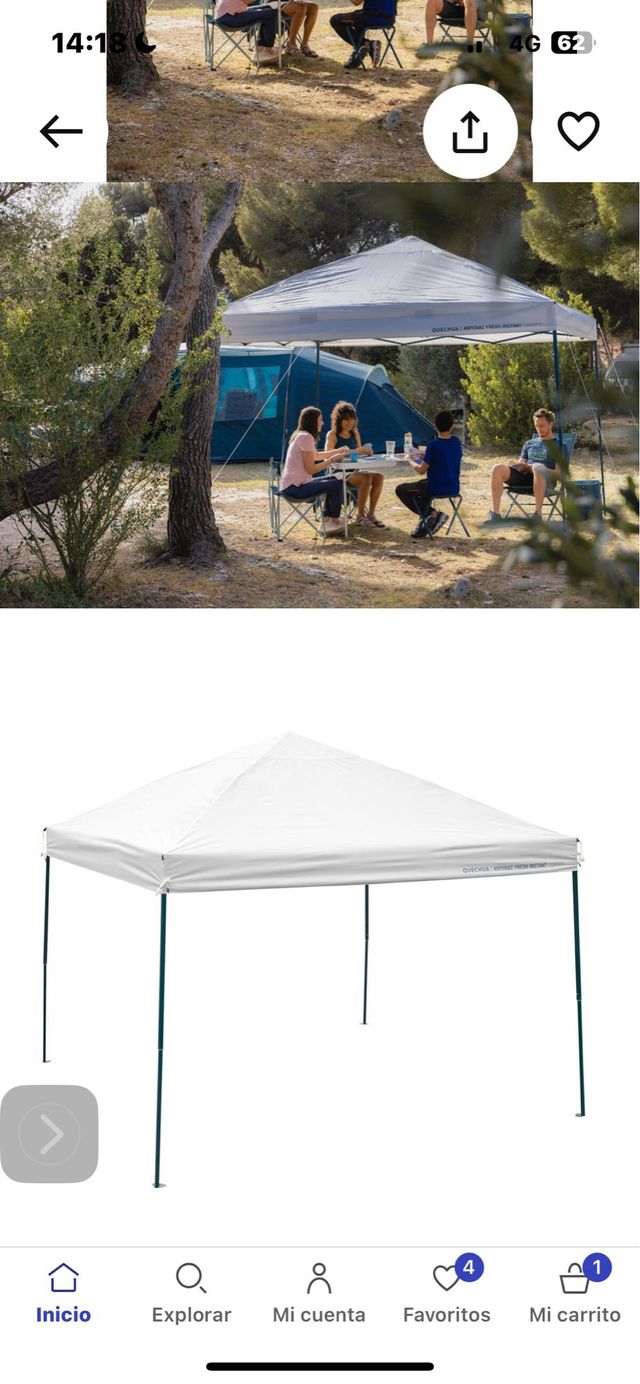 Tenda da campeggio - Pieghevole 9m2