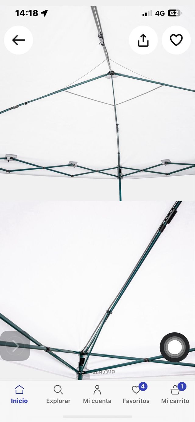 Tenda da campeggio - Pieghevole 9m2