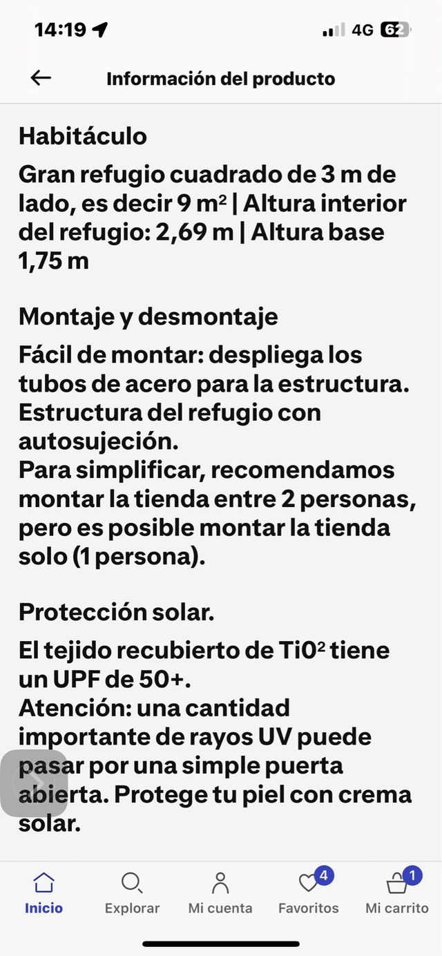 Tenda da campeggio - Pieghevole 9m2