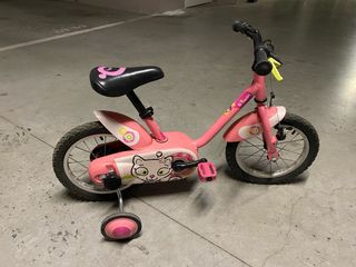 Bicicleta niña BTWIN 14 pulgadas