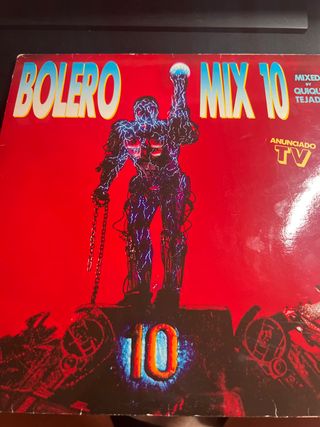 Bolero Mix 10 - Disco Vinilo