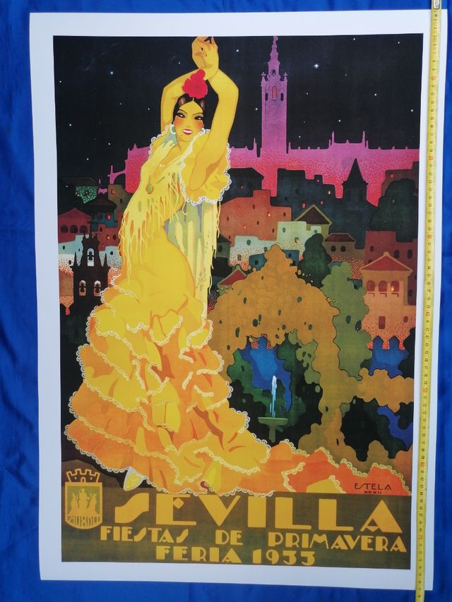 Cartel Sevilla Feria 1933
