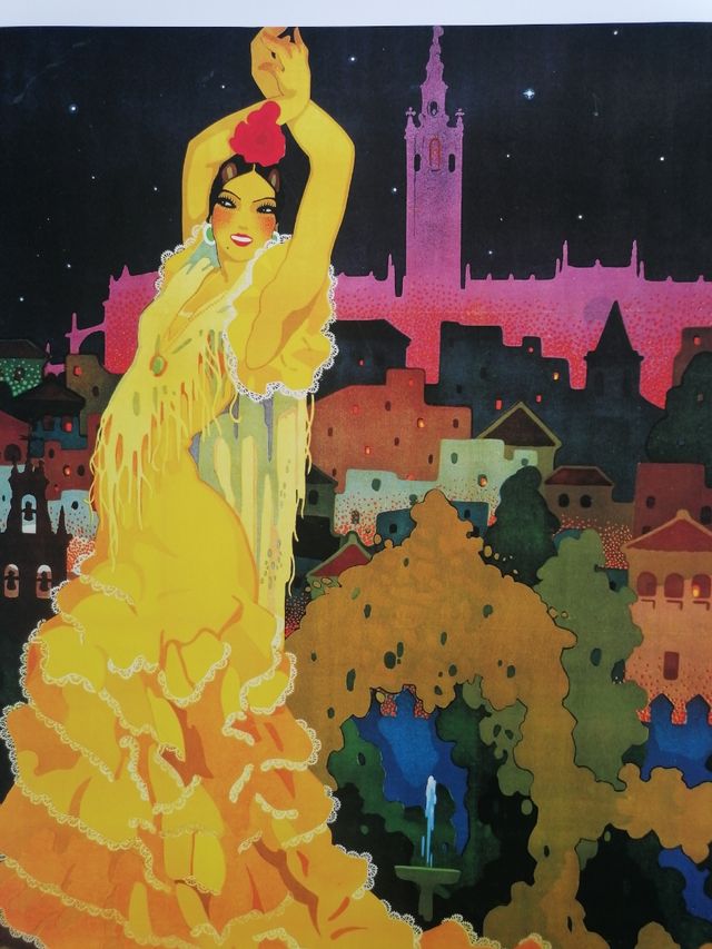 Cartel Sevilla Feria 1933