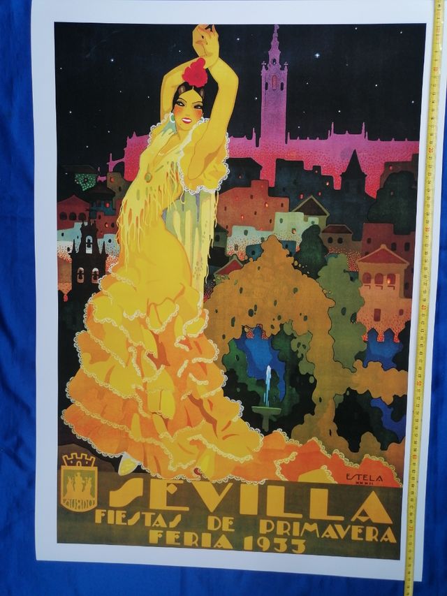 Cartel Sevilla Feria 1933
