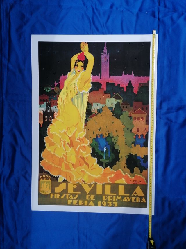 Cartel Sevilla Feria 1933