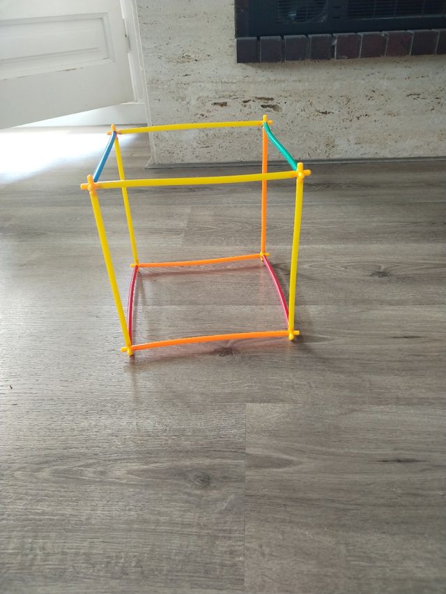 Straws juego de construccion 