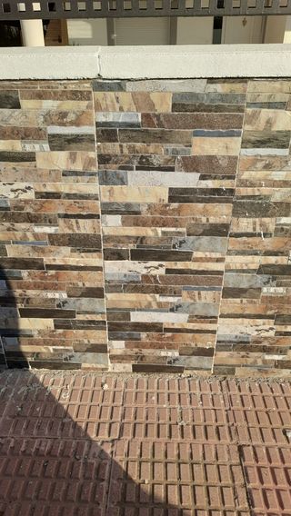 Losas fachada piedra imitación