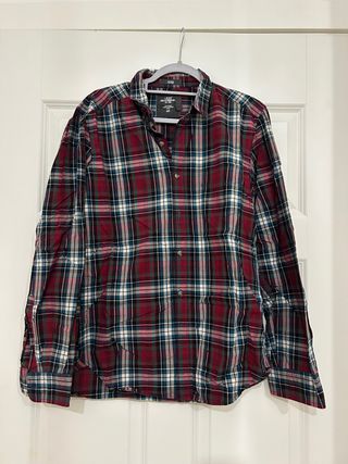Camicia H&M a quadri rossa tg M