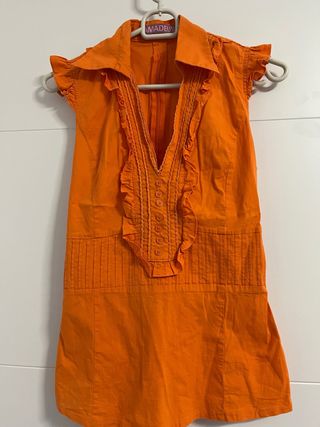 Blusa Naranja Amadeus - Talla S