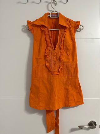 Blusa Naranja Amadeus - Talla S