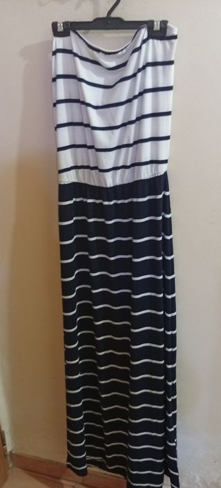 Vestidos largos: rosa y verde agua