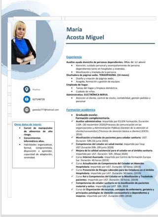 Celadora, sociosanitaria