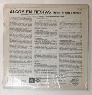 Vinilo Alcoy en Fiestas