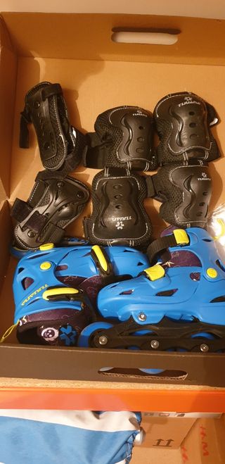 Patines niño + protecciones 