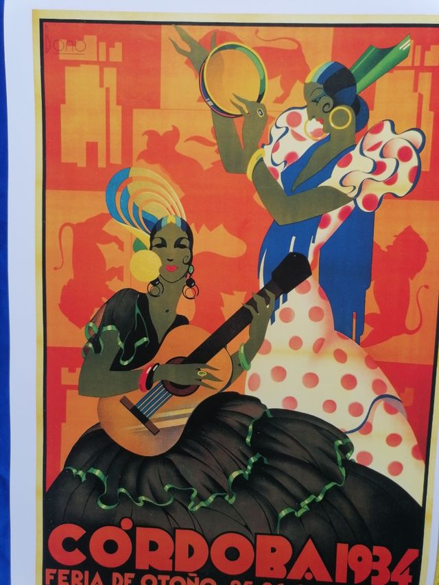 Cartel Córdoba 1934. Arte vintage