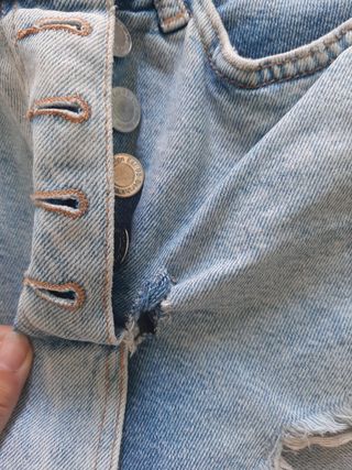 Shorts vaqueros Bershka rotos