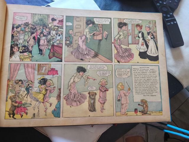 Libro antico Buster Brown