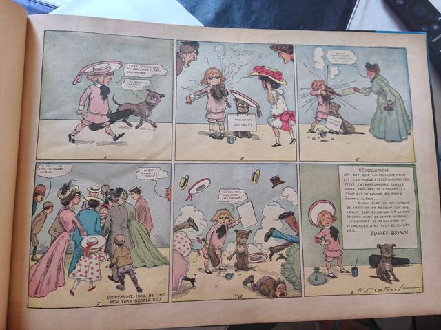 Libro antico Buster Brown