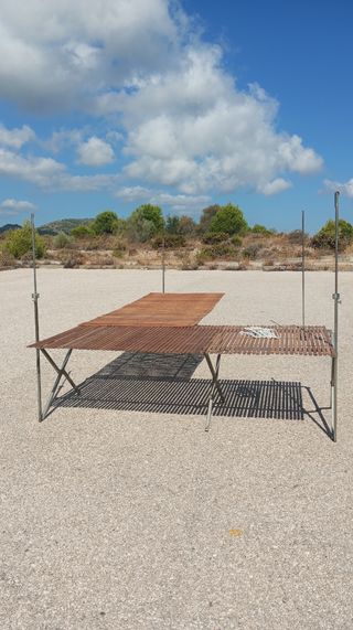Puesto mercadillo 4,50x2,50m