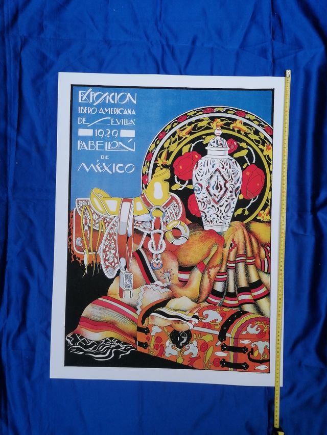 Cartel Expo. Iberoamericana Sevilla 1929