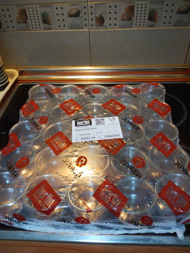 25 Vasos Postre Berlin 150ml