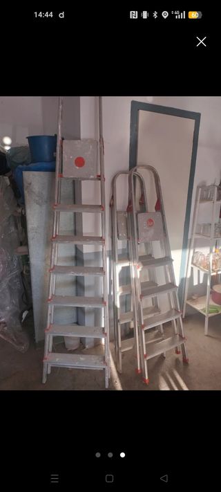 Escaleras aluminio - 7 peldaños