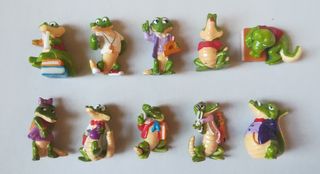 COCCODRITTI KINDER SERIE COMPLETA SORPRESINE 1992
