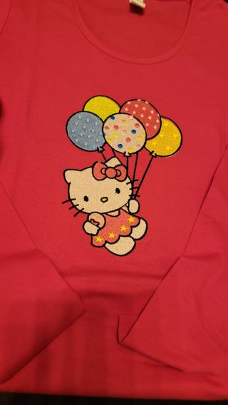 Maglietta Hello Kitty rosa