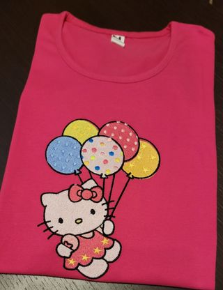Maglietta Hello Kitty rosa