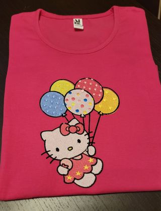 Maglietta Hello Kitty rosa