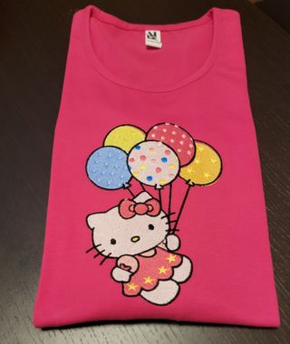 Maglietta Hello Kitty rosa