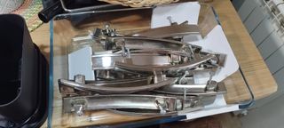 Tiradores de metal para mueble - 16 unidades
