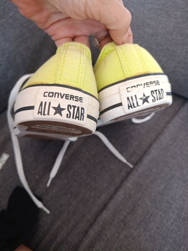 Converse All Star amarillas