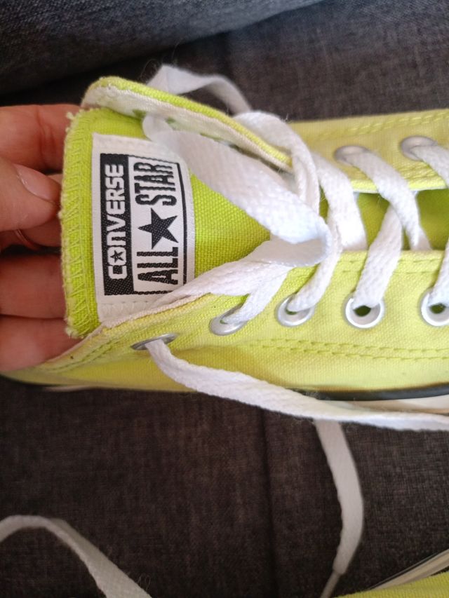 Converse All Star amarillas