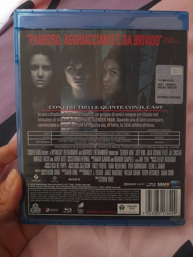 Blu-ray Slender Man