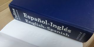 Diccionario Collins Español Inglés.  Sin Abreviar.