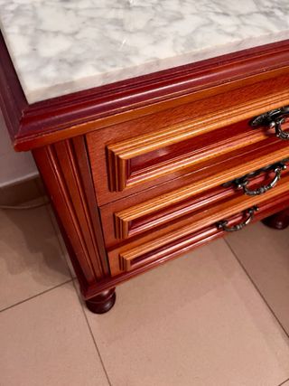 Urge vender Dormitorio madera maciza - mármol