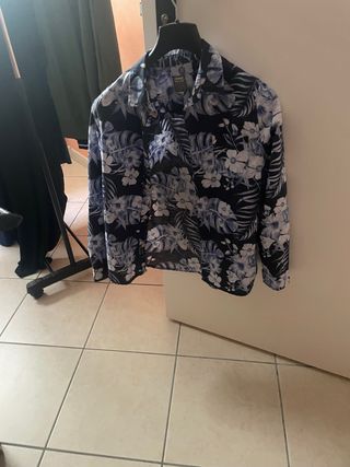 Camicia floreale bimbo