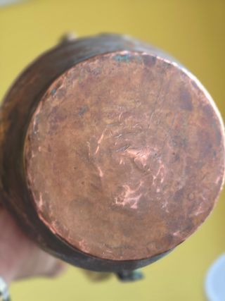 Jarra cobre antigua