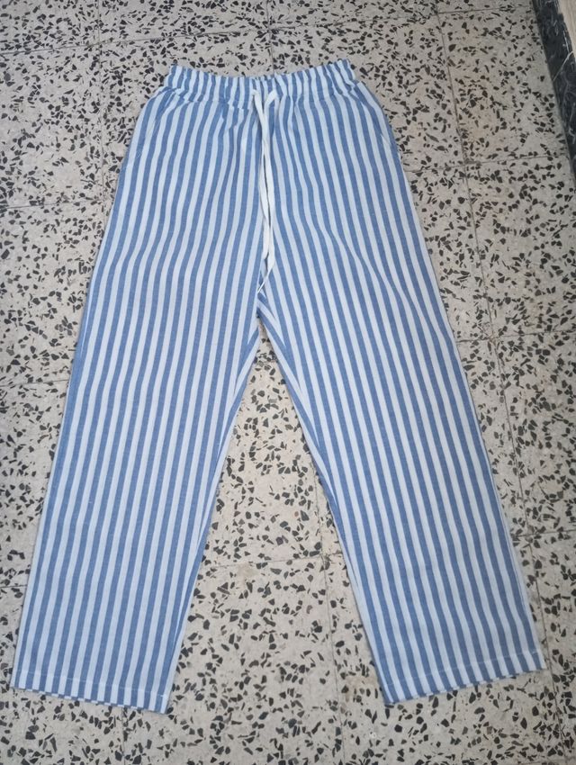 Stockholm Style Striped pants relaxed fit - pantal
