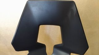 Sgabello alto nero