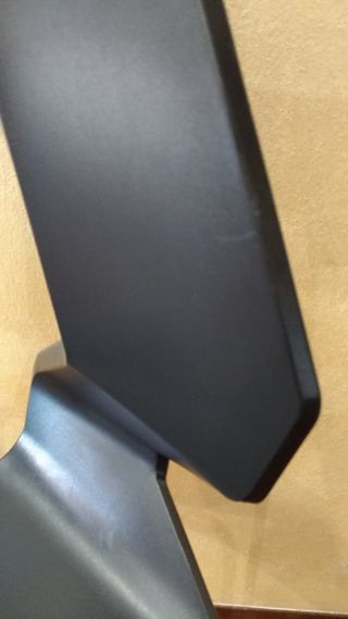 Sgabello alto nero