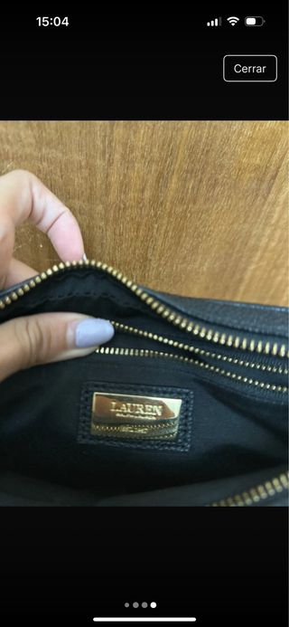 Bolso Ralph Lauren negro