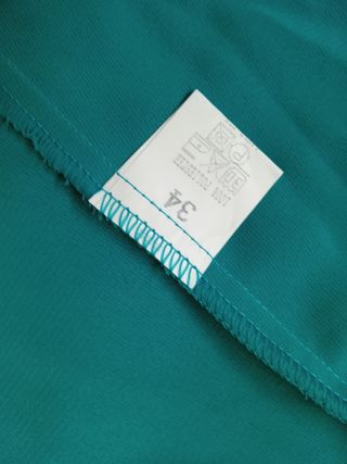 Blusa turquesa talla XS