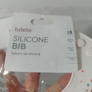 Babero Silicona Bebé - Tutete