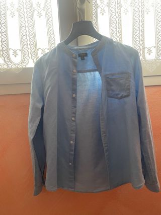 Camicia bimbo OVS celeste 11/12 anni