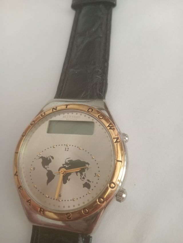 Orologio Oaklean - acciaio, pelle nera